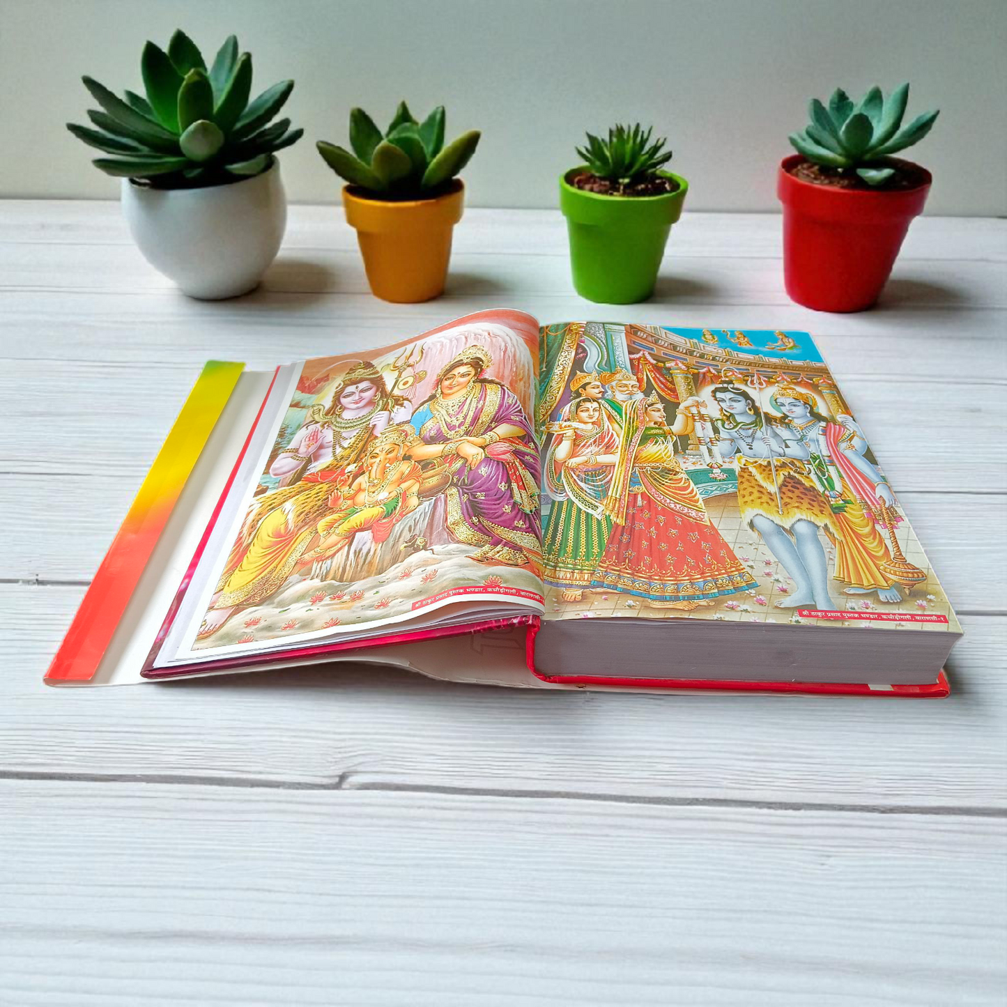 The Shiv Mahapuran Book in Hindi, providing an in-depth account of Lord Shiva's life, teachings, rituals, and spiritual practices for devotees.