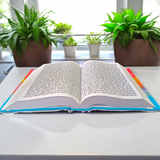 The Sukh Sagar Mahapuran Book in Hindi, featuring spiritual teachings, mantras, and prayers that guide the reader on a path of self-realization, peace, and devotion.
