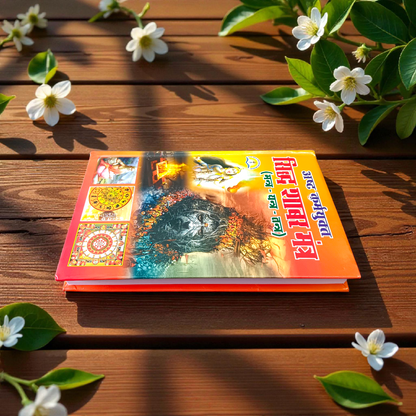 The image displays the cover of Shabar Mantra | Hindi Book, featuring intricate spiritual designs and symbols representing the power of Shabar mantras