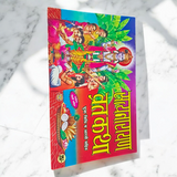 The image features the cover of Satyanarayan Vrat Katha | Hindi Book, with divine depictions of Lord Vishnu and the Satyanarayan Vrat ritual.