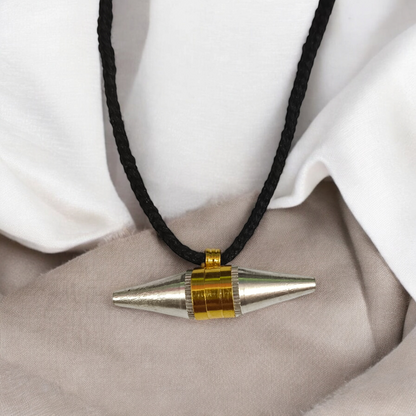 Triloh Taweez made with silver, copper, and brass, set of 5 with free Bhojpatra Sheet for spiritual protection.