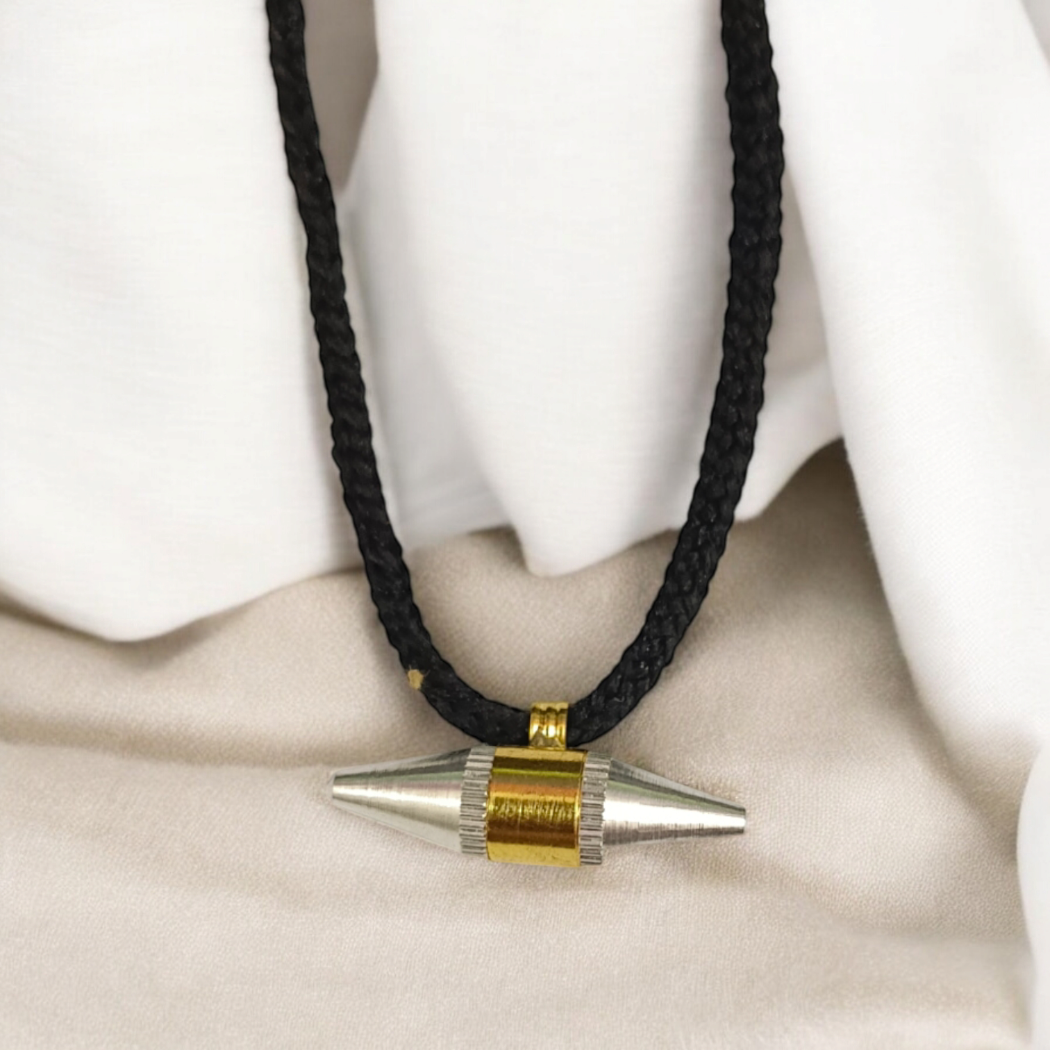 Triloh Taweez made with silver, copper, and brass, set of 5 with free Bhojpatra Sheet for spiritual protection.