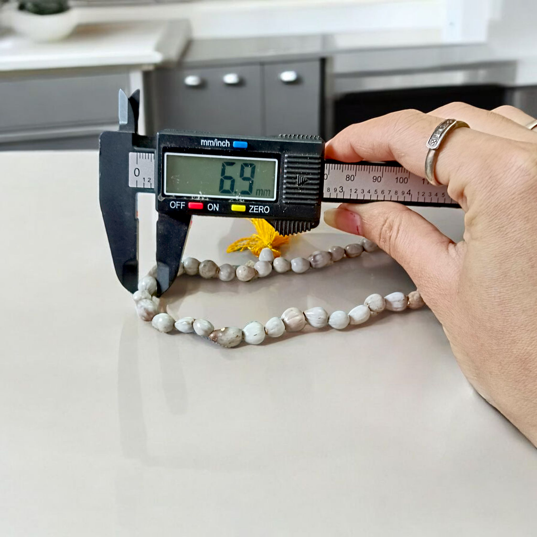 Vaijanti Mala 54+1 Beads - Original Vaijanti Mala Lab Certified - Natural Beads - For Jaap and Wear