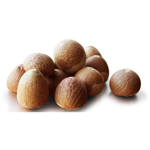 Whole white betel nuts (Sabut Supari) used for health remedies, oral care, and religious rituals, offering natural digestive and energizing benefits.