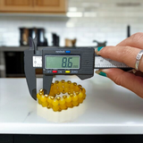 Yellow Agate Bracelet | 8mm Beads Stretchable Bracelet | Lab Certified