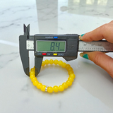Yellow Agate Bracelet | Lab Certified Yellow Hakik Bracelet - A stylish and spiritual bracelet made from Yellow Agate, designed to enhance self-confidence and emotional balance