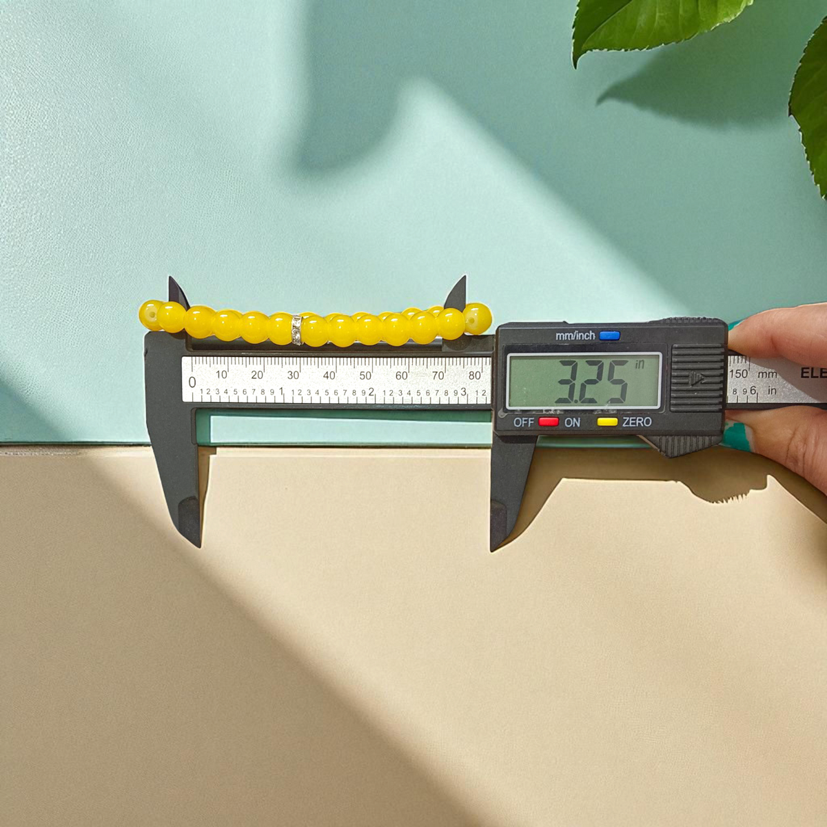 Yellow Agate Bracelet | Lab Certified Yellow Hakik Bracelet - A stylish and spiritual bracelet made from Yellow Agate, designed to enhance self-confidence and emotional balance