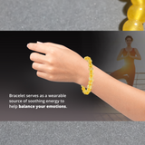 Yellow ONYX Bracelet with Certificate - A premium-quality Yellow Onyx bracelet designed to promote physical strength, emotional stability, and mental clarity