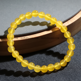 Yellow ONYX Bracelet with Certificate - A premium-quality Yellow Onyx bracelet designed to promote physical strength, emotional stability, and mental clarity